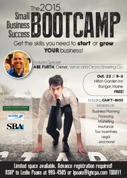 business event flyer